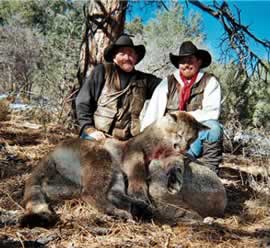 Roger and Chase with their 2009 Mountain Lion